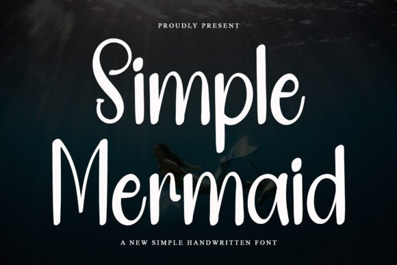 Simple Mermaid Font - Featured Image