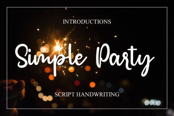 Simple Party Font - Featured Image