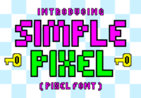 Simple Pixel Font - Featured Image
