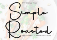 Simple Roasted Font - Featured Image