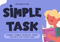 Simple Task Font - Featured Image