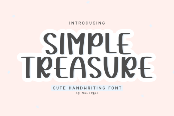 Simple Treasure Font - Featured Image