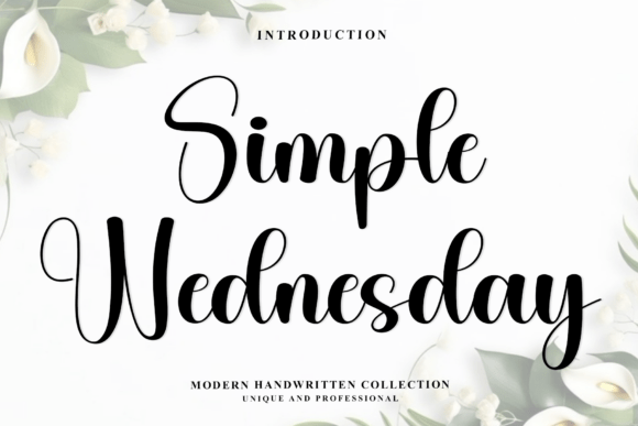 Simple Wednesday Font - Featured Image