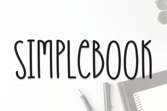 Simplebook Font - Featured Image
