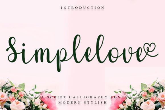 Simplelove Font - Featured Image
