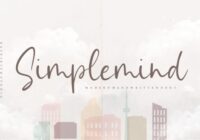 Simplemind Font - Featured Image