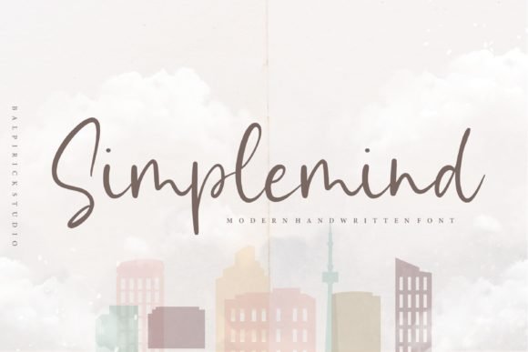 Simplemind Font - Featured Image