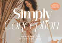 Simply Conception Font - Featured Image