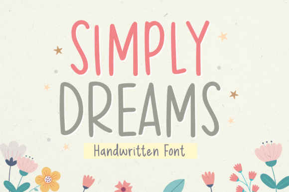 Simply Dreams Font - Featured Image