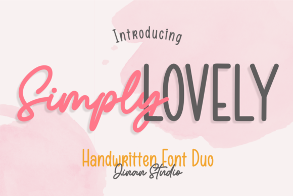 Simply Lovely Font - Featured Image