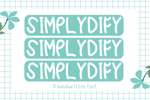 Simplydify Font - Featured Image