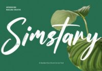 Simstary Font - Featured Image