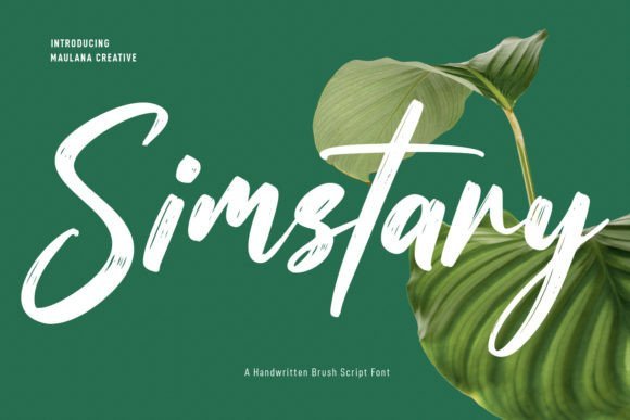 Simstary Font - Featured Image