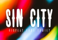 Sin City Font - Featured Image