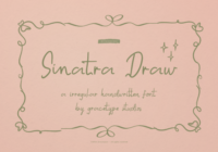 Sinatra Draw Font - Featured Image