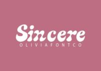 Sincere Font - Featured Image