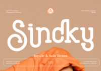 Sincky Font - Featured Image