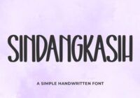 Sindangkasih Font - Featured Image
