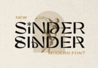 Sinder Font - Featured Image