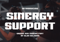 Sinergy Support Font - Featured Image