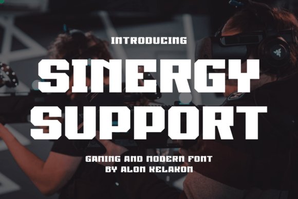 Sinergy Support Font - Featured Image