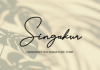 Singakur Font - Featured Image