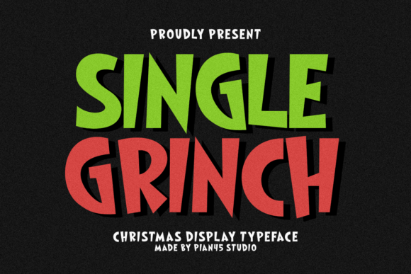 Single Grinch Font - Featured Image