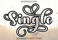 Single Outline Font - Featured Image
