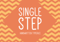 Single Step Font - Featured Image