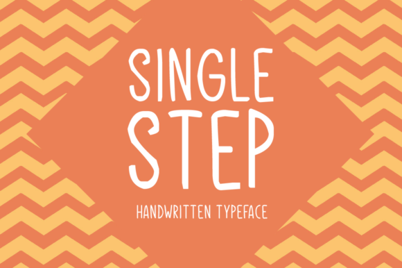 Single Step Font - Featured Image