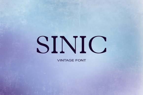 Sinic Font - Featured Image