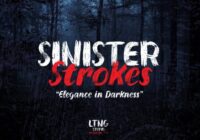 Sinister Stroke Font - Featured Image
