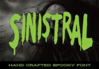 Sinistral Font - Featured Image