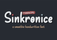 Sinkronice Font - Featured Image