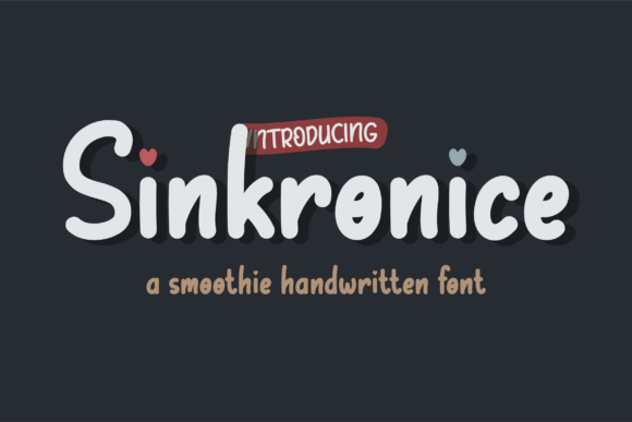 Sinkronice Font - Featured Image