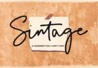 Sintage Font - Featured Image