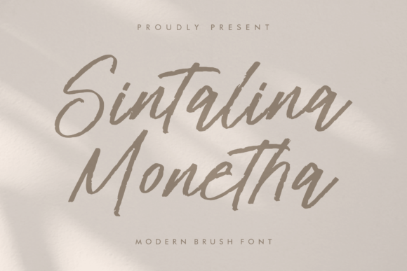 Sintalina Monetha Font - Featured Image