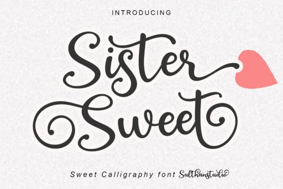 Sister Sweet Font - Featured Image