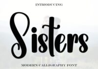 Sisters Font - Featured Image