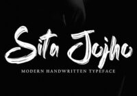 Sita Jojho Font - Featured Image