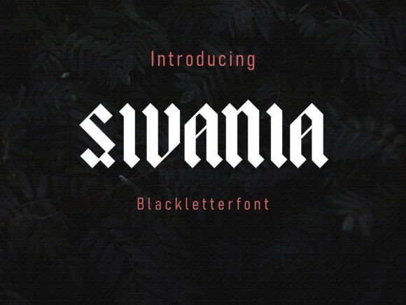 Sivania Font - Featured Image