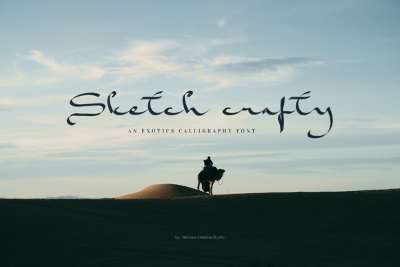 Skecth Crafty Font - Featured Image