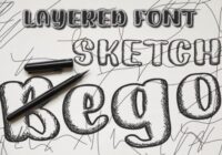 Sketch Bego Font - Featured Image