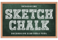 Sketch Chalk Font - Featured Image