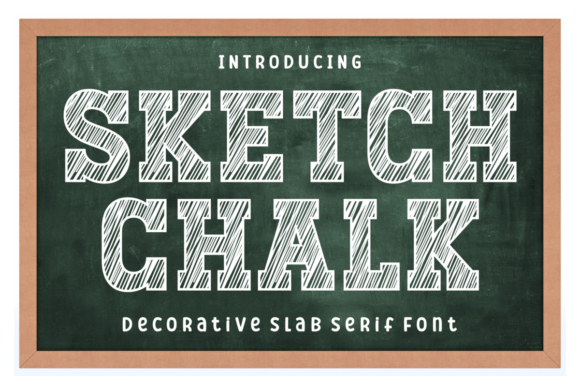 Sketch Chalk Font - Featured Image