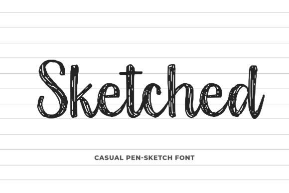 Sketched Font - Featured Image