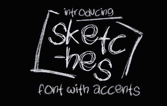 Sketches Font - Featured Image