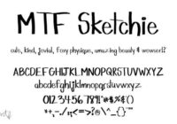 Sketchie Font - Featured Image