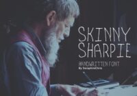 Skinny Sharpie Font - Featured Image