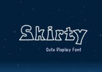 Skirty Font - Featured Image